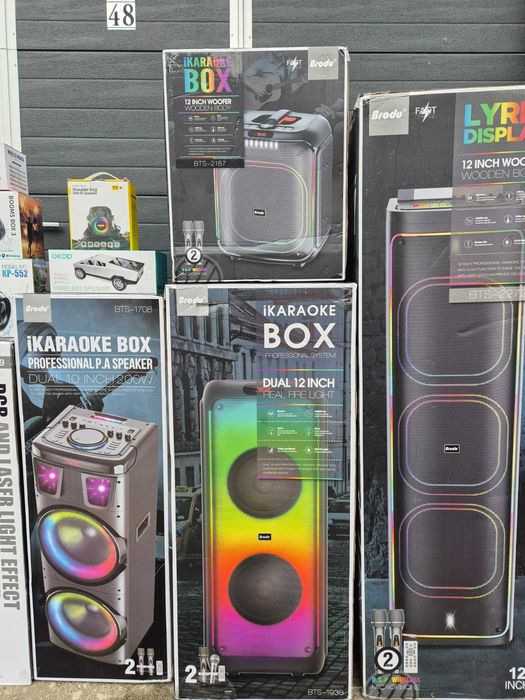 Boxa portabila Bluethooth MP3 USB FM BRODU BTS-2187 45W