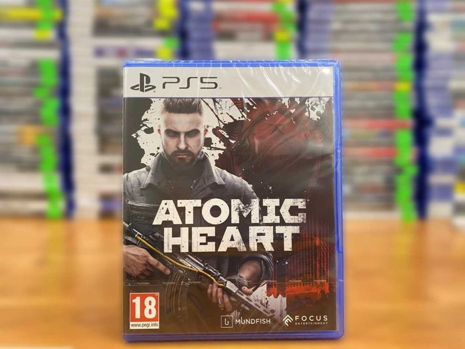 Новый в пленке Atomic Heart PS5/ Атомик Пс5 Большой Выбор Дисков