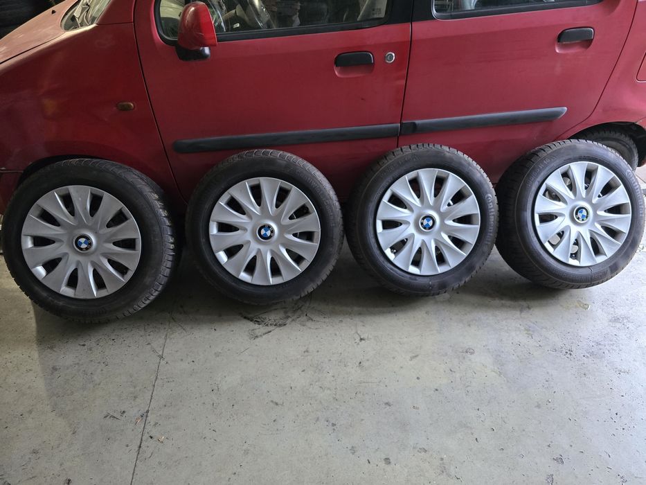 4 roți BMW cu anvelope iarnă 195/65/16