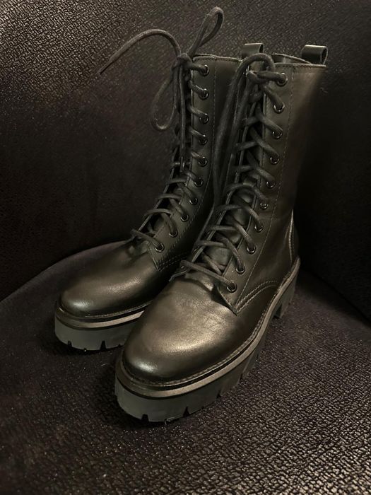 Кожени обувки Massimo Dutti