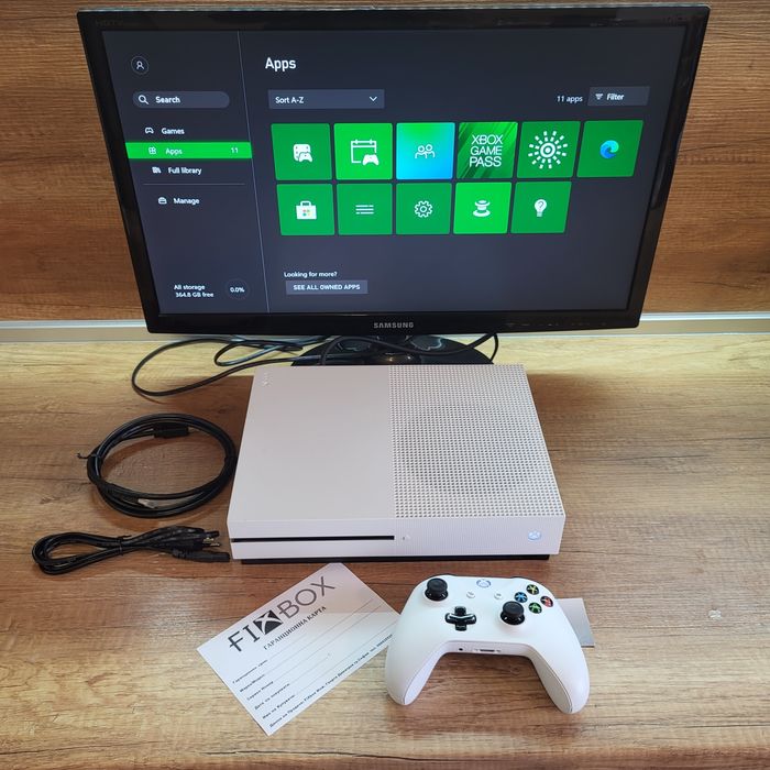 Xbox one S 500gb и гаранция 3м