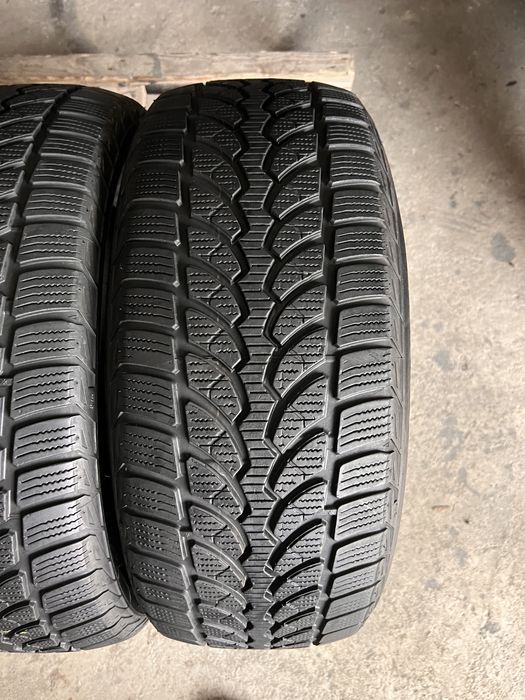 2 anvelope iarna 225/55/16 , bridgestone , 6.3 mm