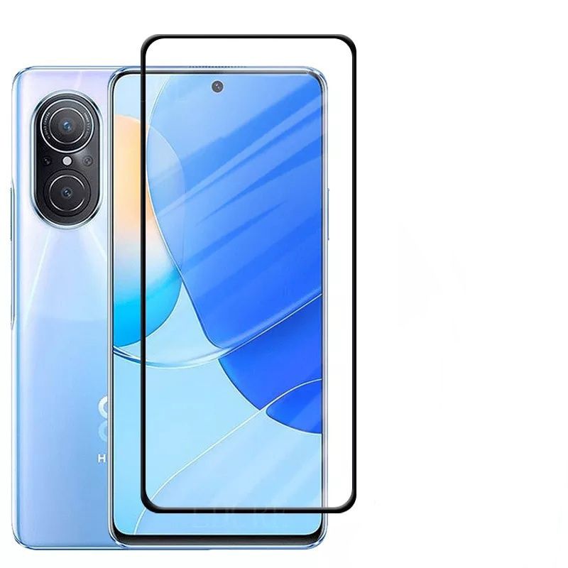 Huawei Nova 11i 9 10 SE Y61 Y70 8i / 5D ЦЯЛО ЛЕПИЛО Стъклен протектор