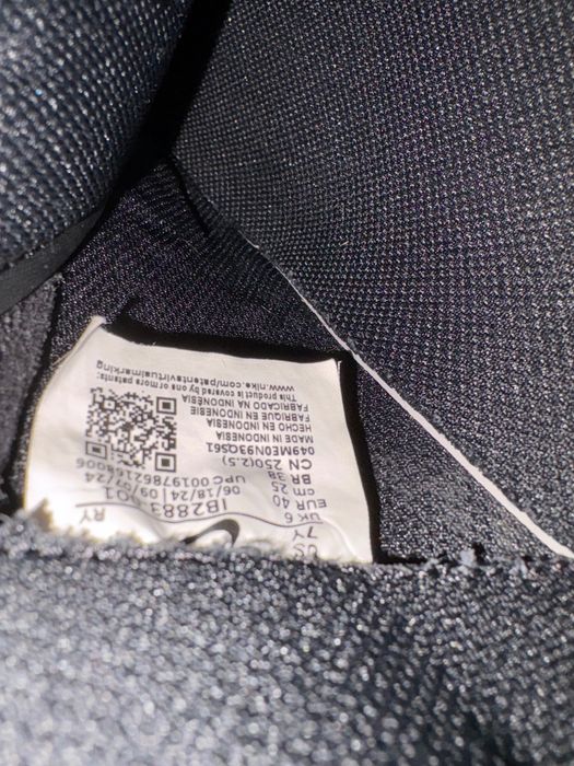 Nike air force one black and blue