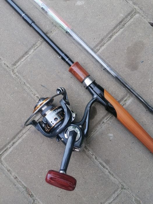 Combo pescuit la feeder, lanseta 3m și mulineta 5000, noi