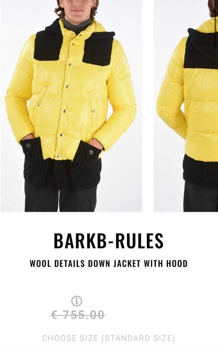 Barkb Rules geaca S si M, originala, retail 755 euro