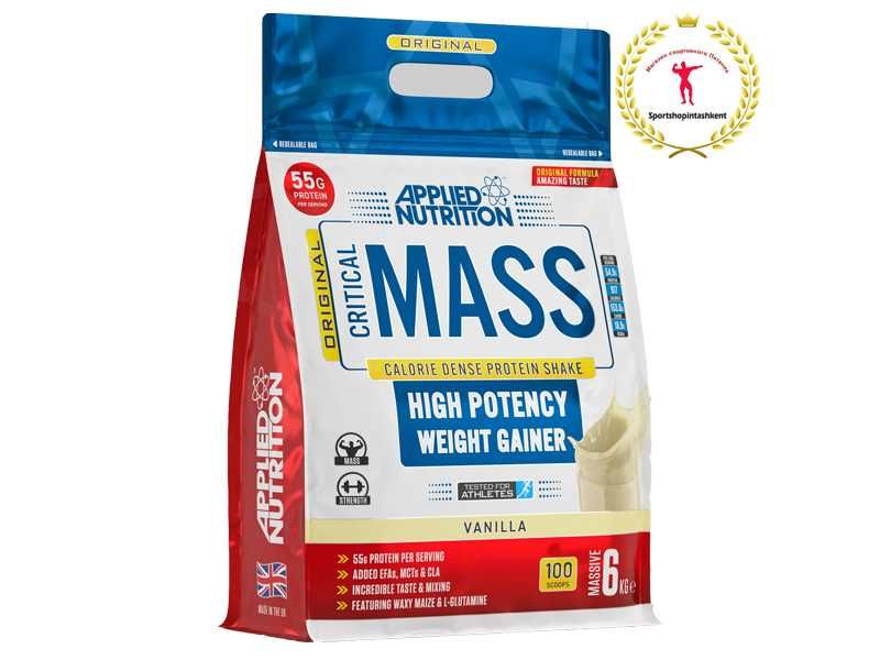 Applied Critical Mass Original 6 kg - vazn olish uchun Gainer.