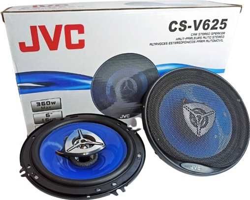 Динамики JVC коаксиальная АС CS-V625 размер 16см