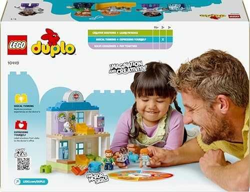 Ново LEGO DUPLO Комплект Доктор 10449 - Идеален подарък 2+ години Лего