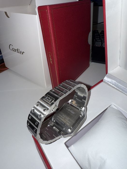 Vand ceas Santos de Cartier Medium 35mm fullbox