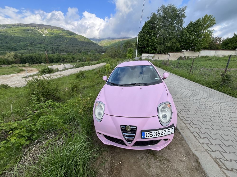 Alfa Romeo MiTo 1.4, 2009 г. – Розов Raptor цвят