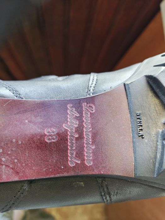 Дамски полуботи с платформа.Естествена кожа!