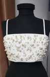 Bluza cu broderie din perle