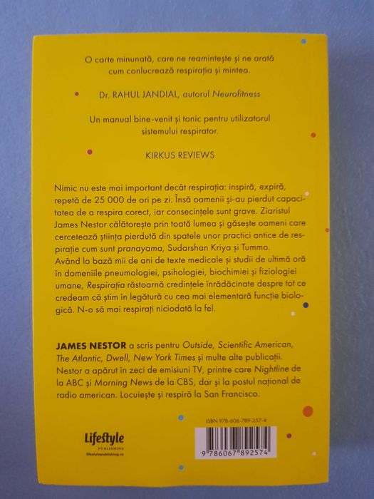 Vand cartea Respiratia