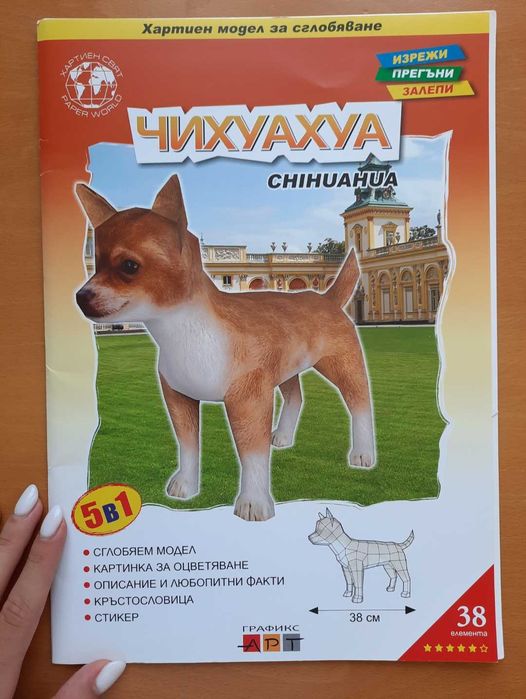 Хартиен макет Чихуахуа