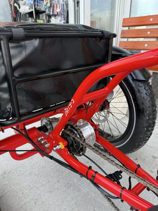 Електрическа Триколка Fat Tire Jorvik Mid Drive 20цола