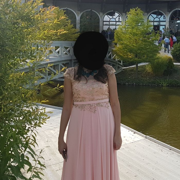 Rochie de seara, lunga, din voal