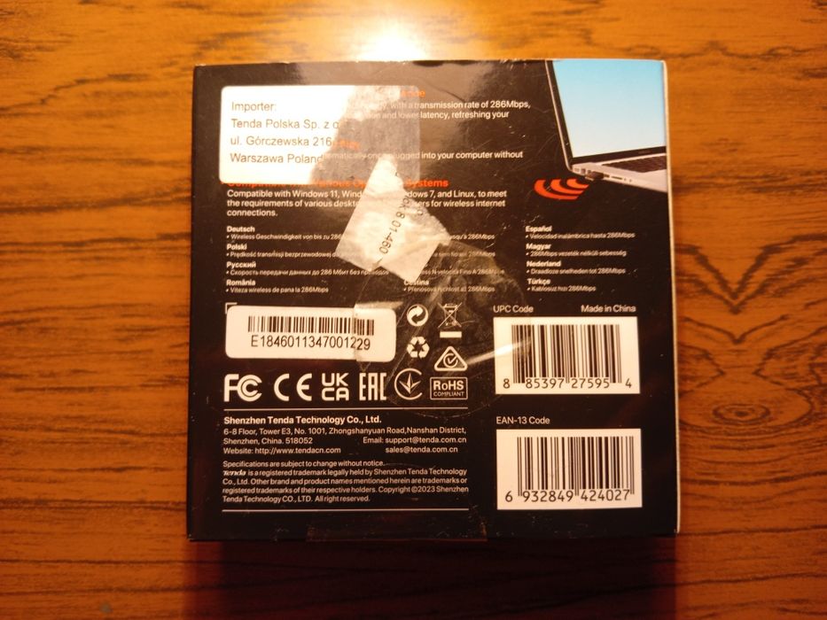 Wierless adaptor Tenda