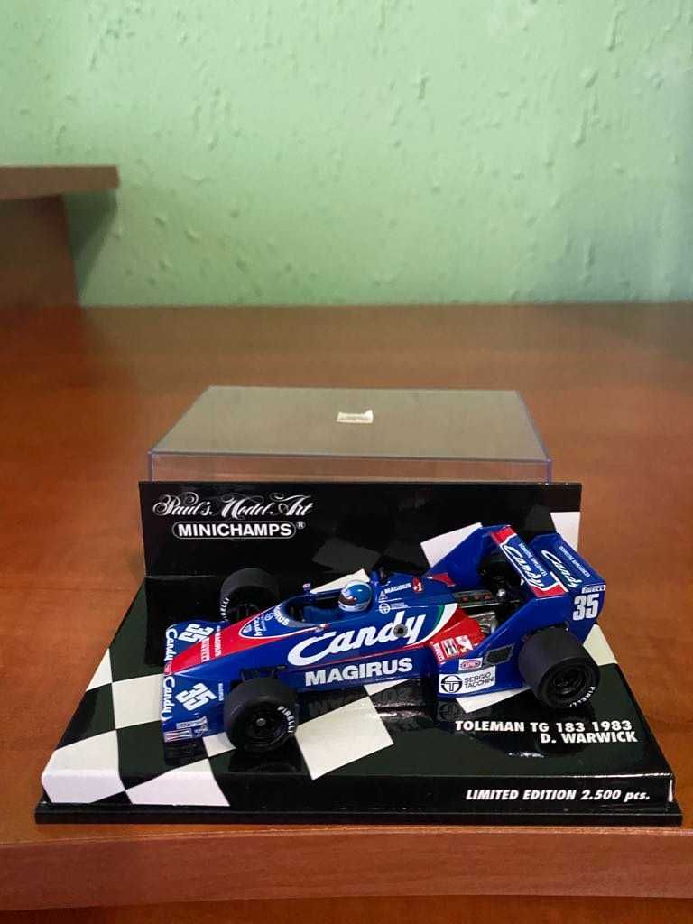продавам редки модели формула 1 мащаб 1.43 на minichamps
