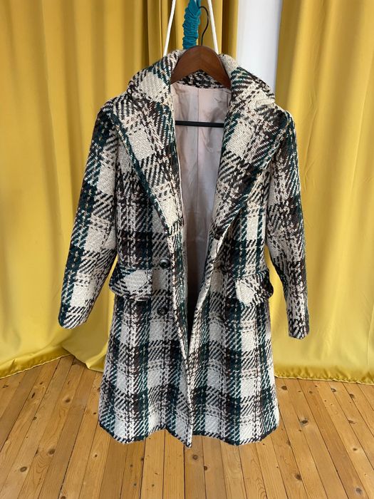 палто 100% ирландска вълна, размер S