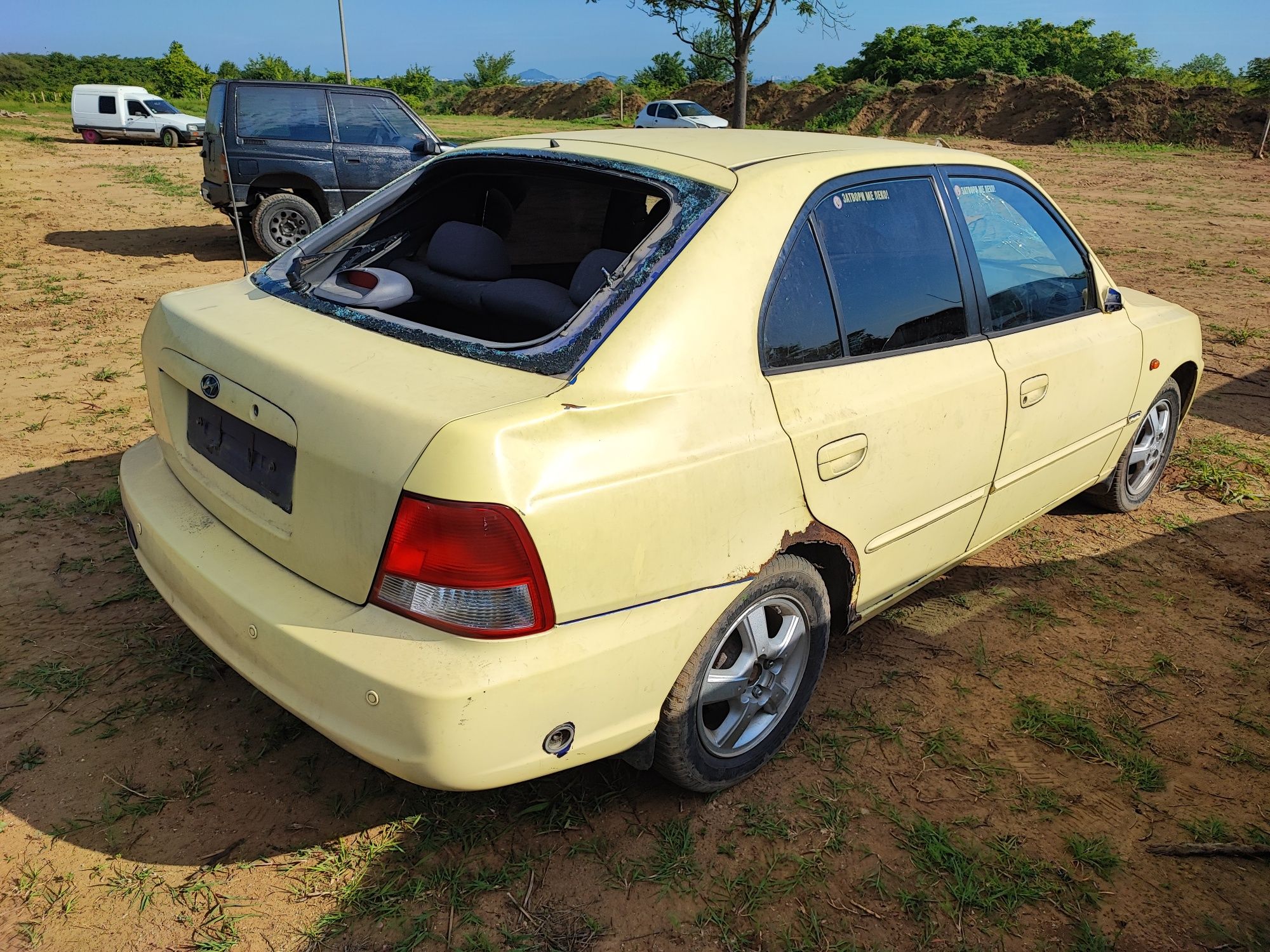 Hyundai Accent 1.3i НА ЧАСТИ