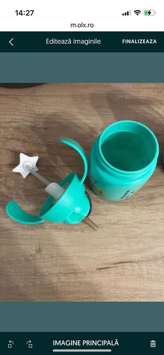 Ceasca cu pai Tommee Tippee 300 ml