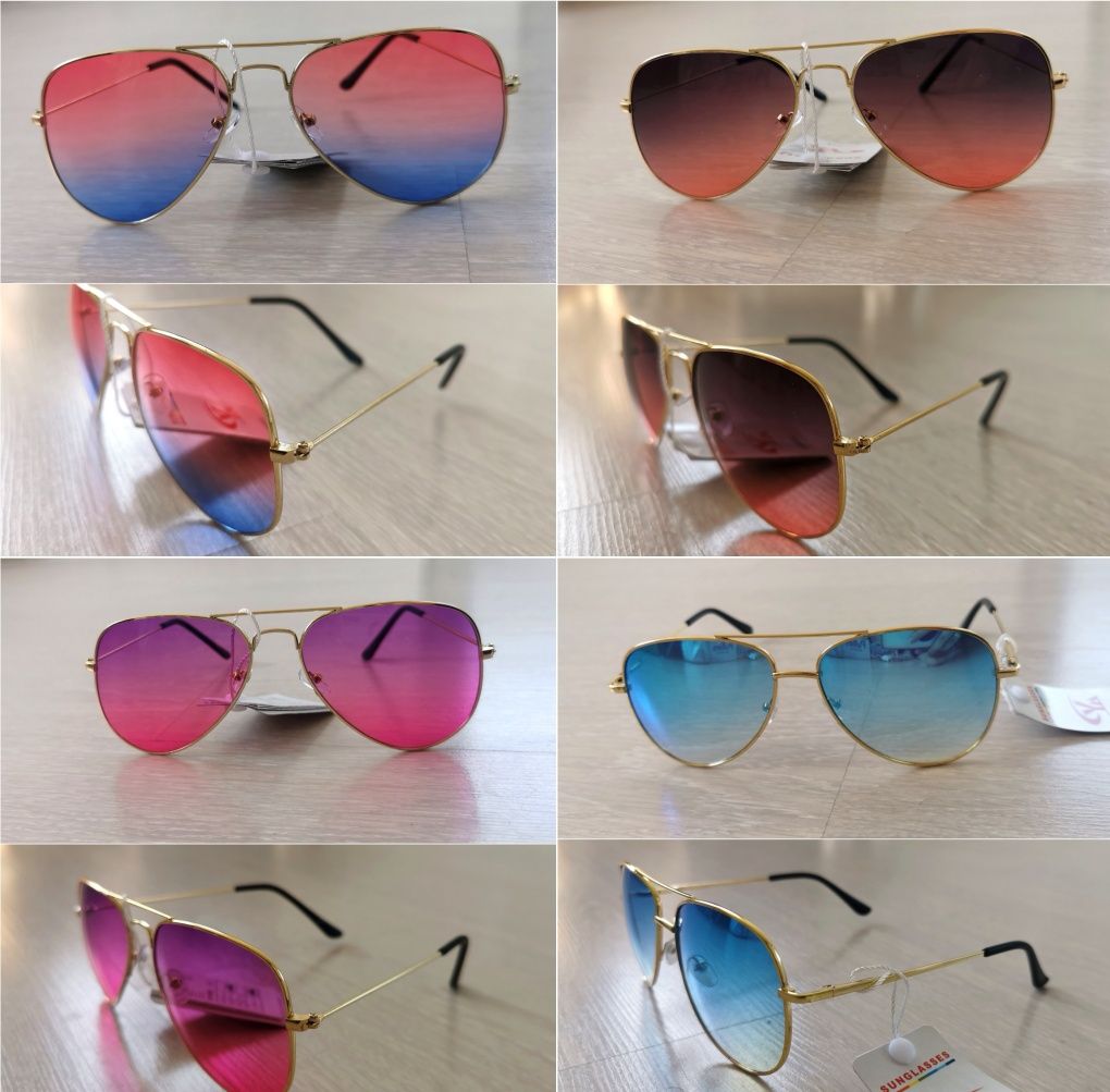 Слънчеви очила със защита UV400 + Подарък калъф и кърпичка