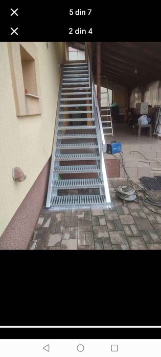 Vând scări zincate la oferirea clientului ne deplasăm ori unde in țara