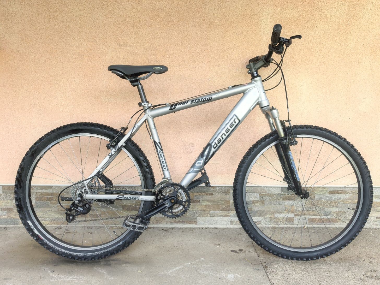 2 DANDER DUAL SLALOM Алуминиев Велосипед Колело 26 цола 24 скорости