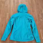 Geaca hardshell, turcoaz, noua