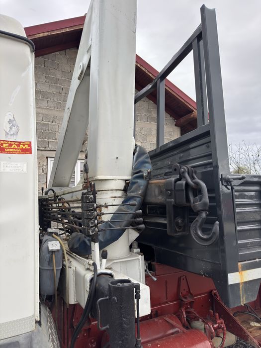Iveco eurocargo basculabil cu macara 7,5t