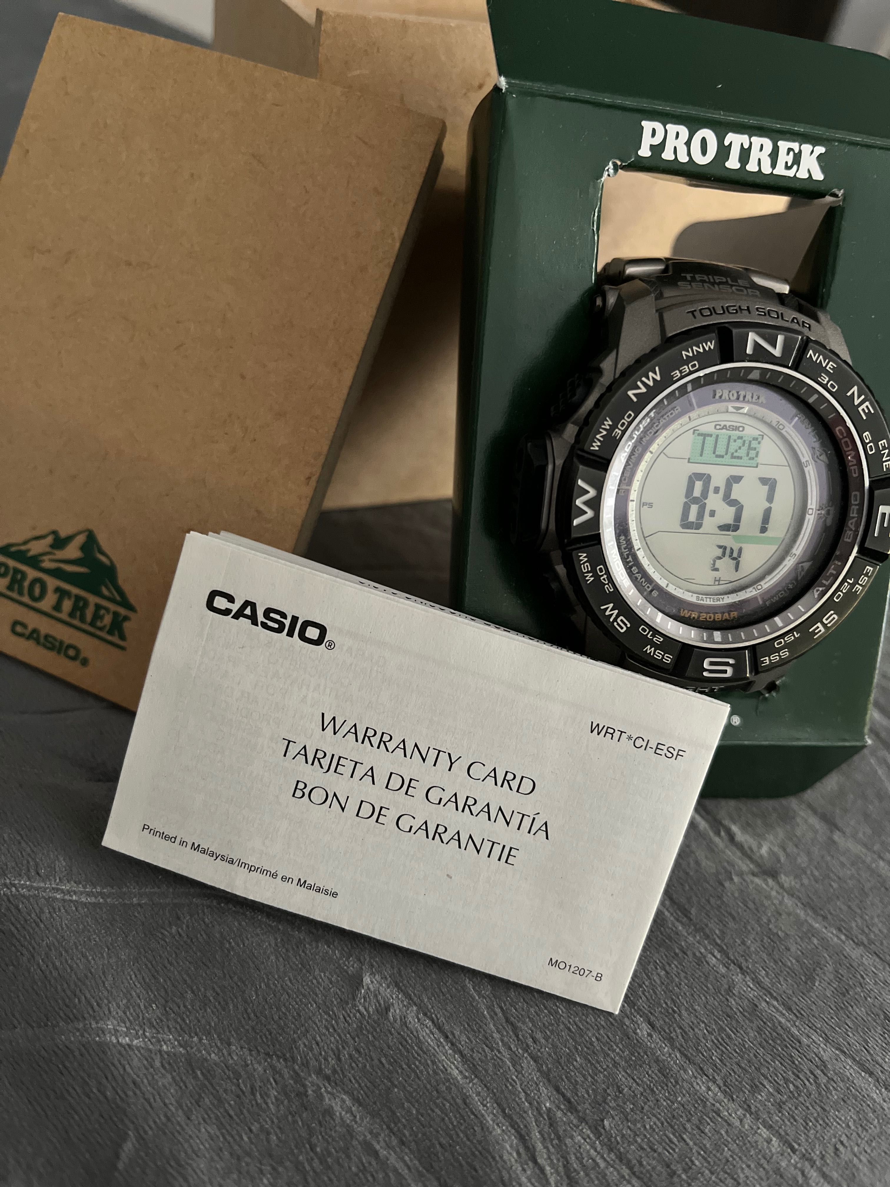 Casio Pro Trek 3414 PRW-3500T