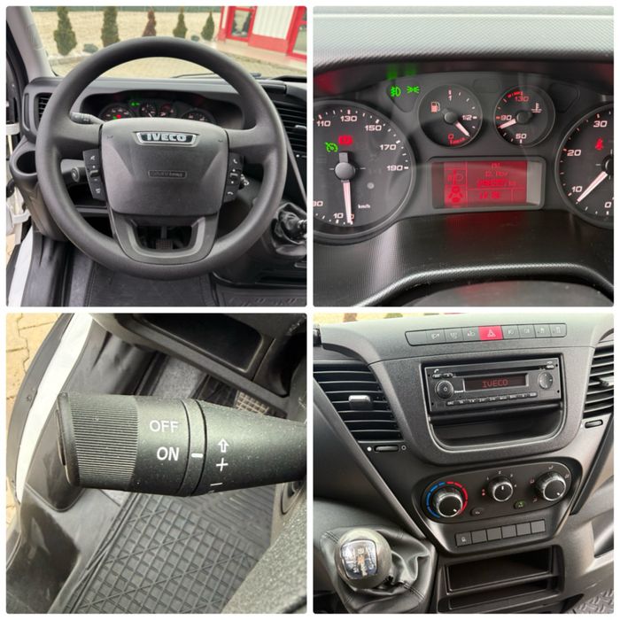 IVECO DAILY 35-160 LUNG+INALT 3,5 TONE EURO6  clima pilot km reali ZOL