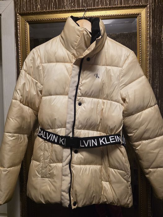 Оригинално яке Calvin Klein гъши пух ХС размер