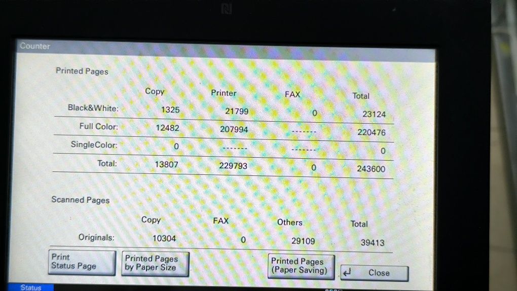 МФУ А3 KYOCERA TASkalfa 2552ci рабочая
