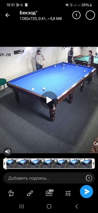 Billiard stol sotiladi