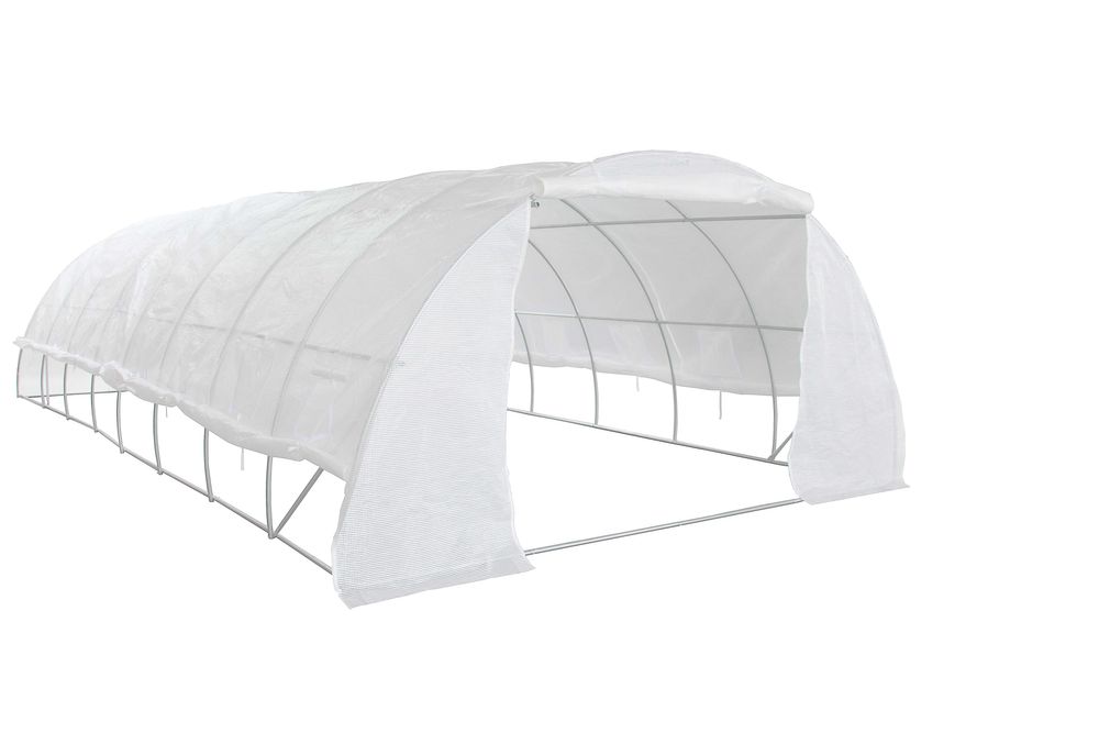 Оранжерия 8*4 метра, усилена, с две врати