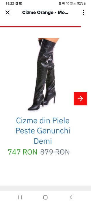 Cizme din piele naturala cadou pantofi noi