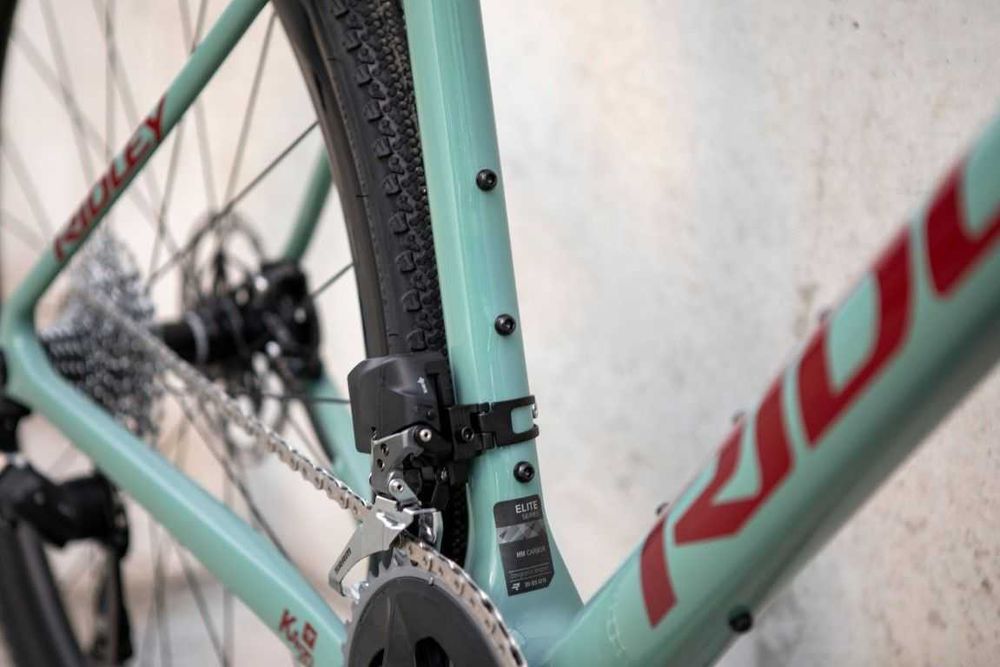 VAND Ridley Grifn GRX800 2x - Red metallic/Thyme green FULL CARBON