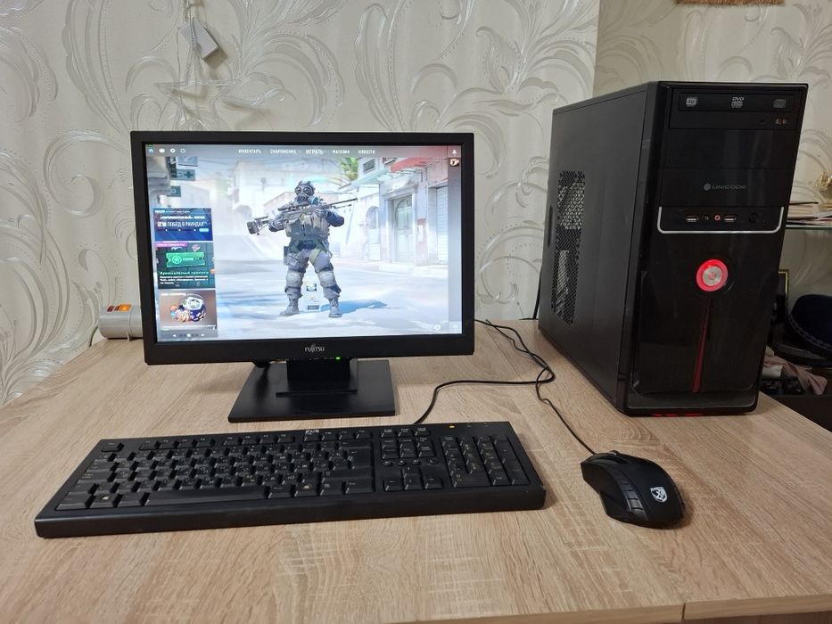 Компьютер для игрушек i5 3330/Gtx 650/8gb O3Y/128gb ssd/500gb