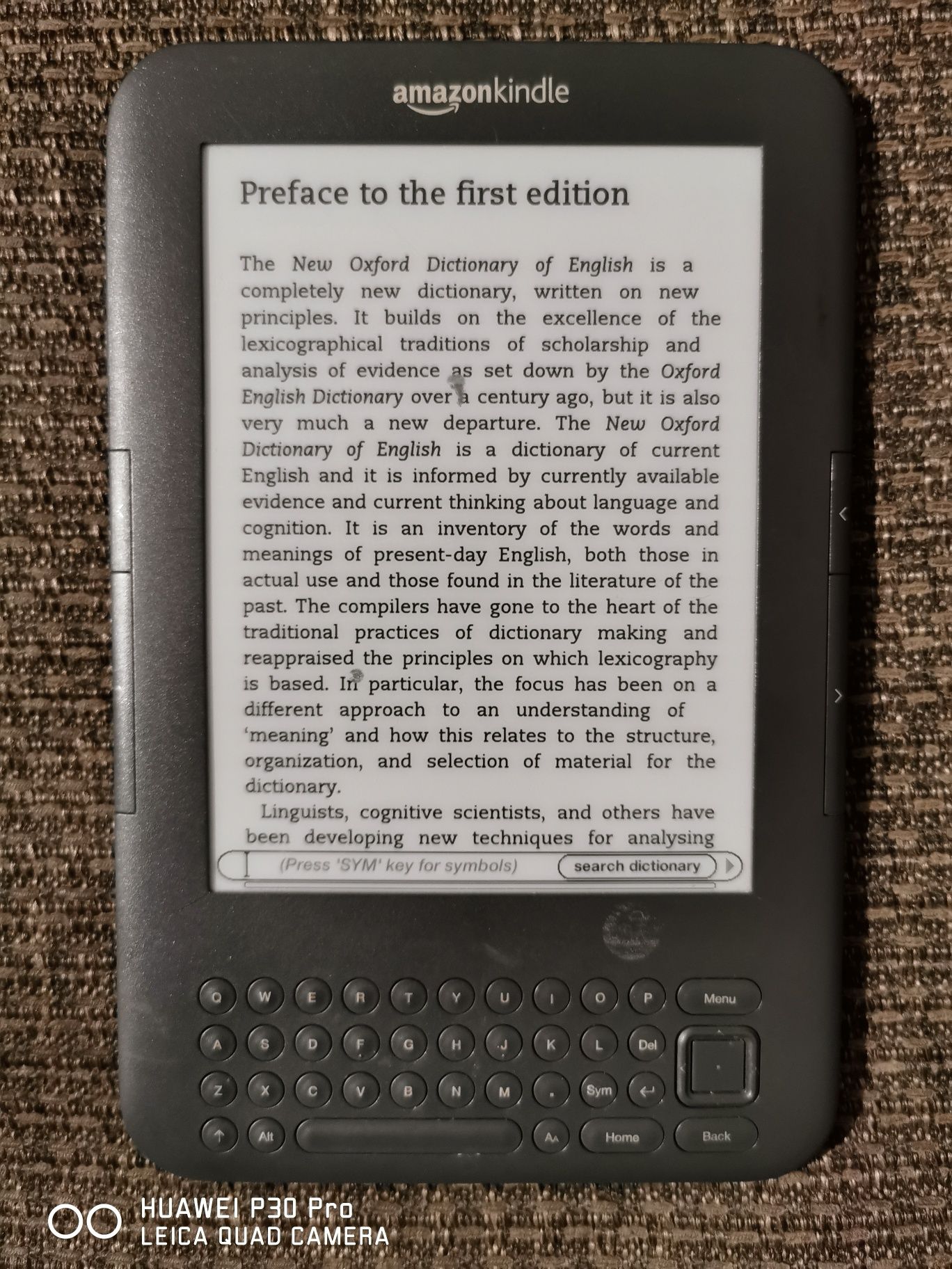 Amazon kindle tableta de citit