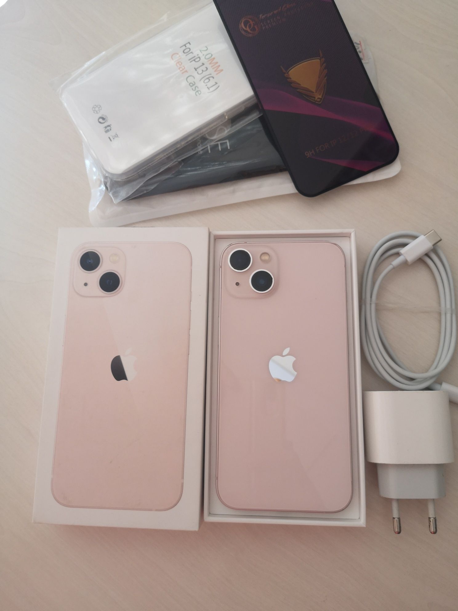 Iphone 13 Pink-256gb/100%Battery health