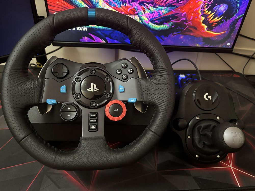 Logitech g29 фолан + shifter