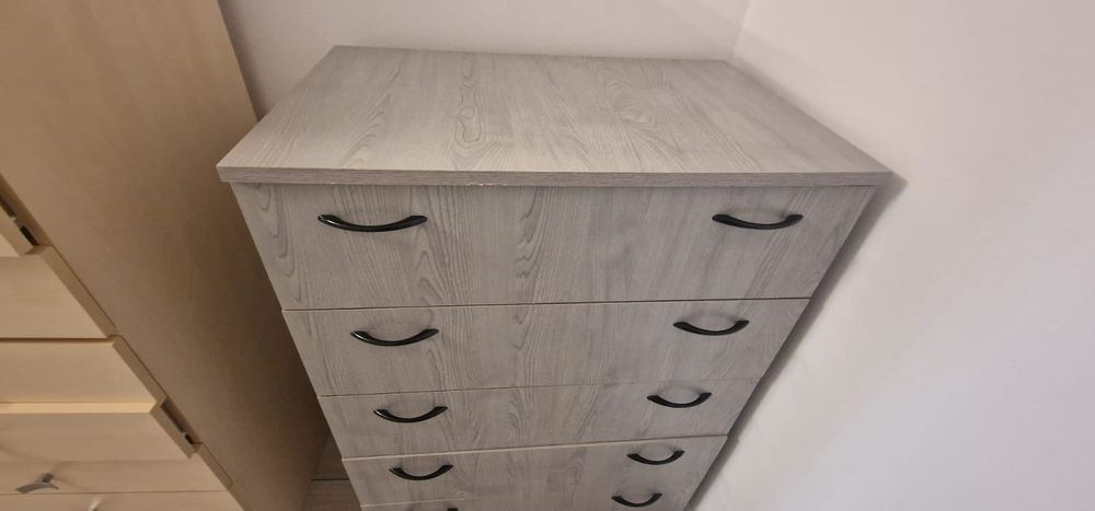 Vand dulap cu sertare 110×80