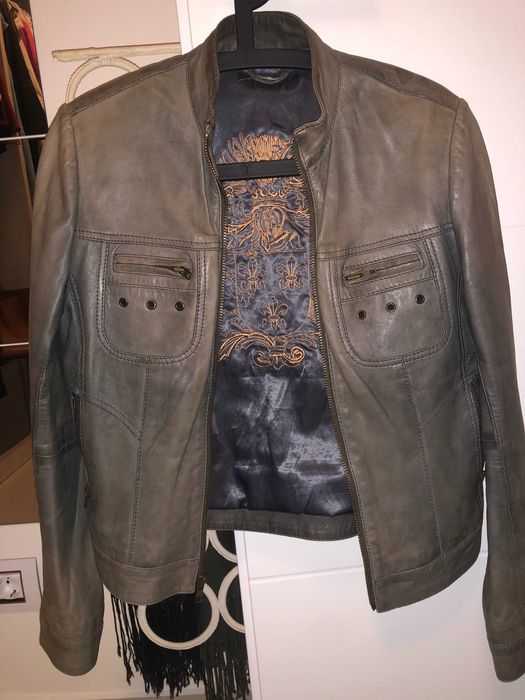 Geaca piele Transmission, unisex, noua fara eticheta, mar. M