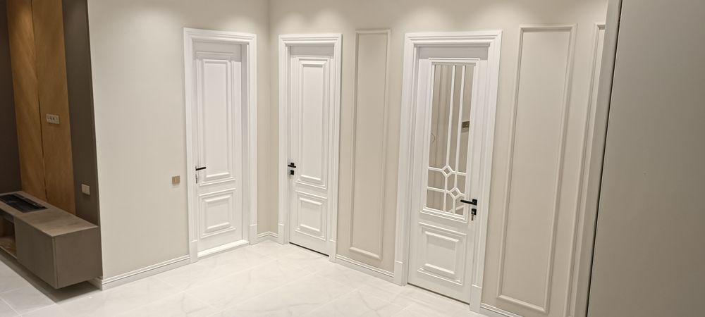 Установка МДФ двери