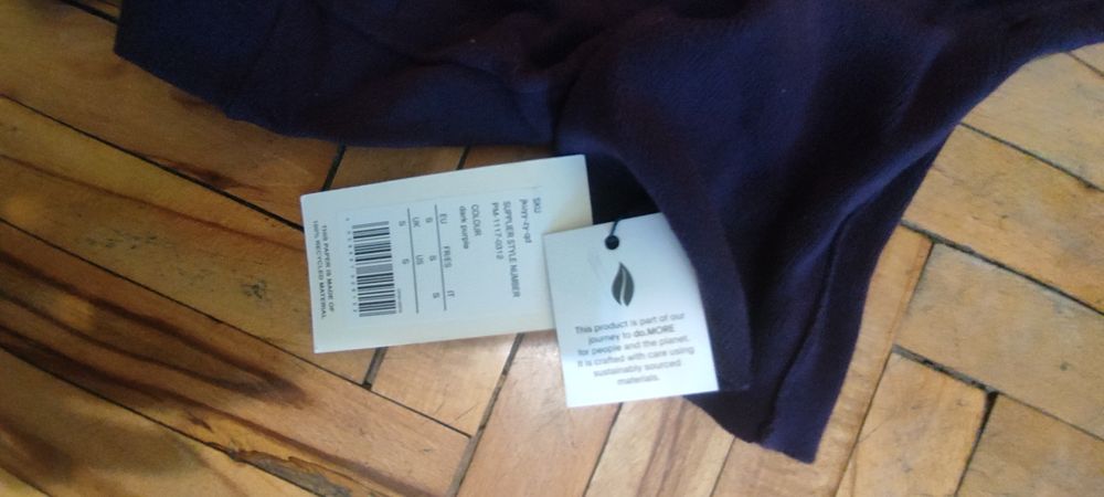 Блуза дамска поло PIER ONE в тъмно лилаво