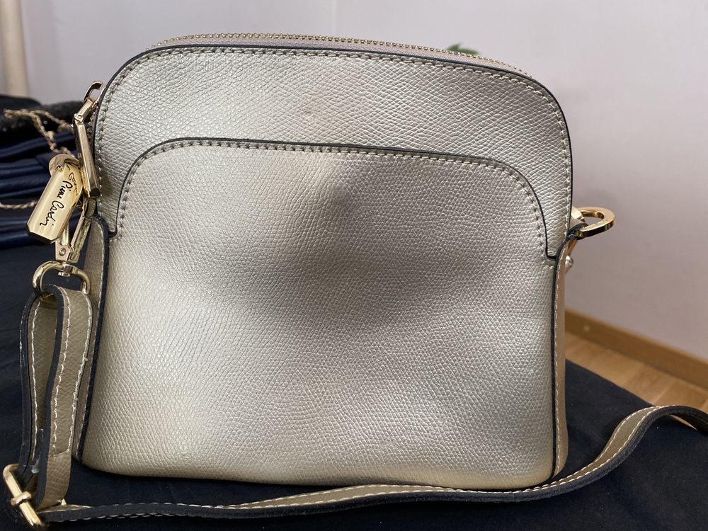 Дамска чанта Pierre Cardin естествена кожа