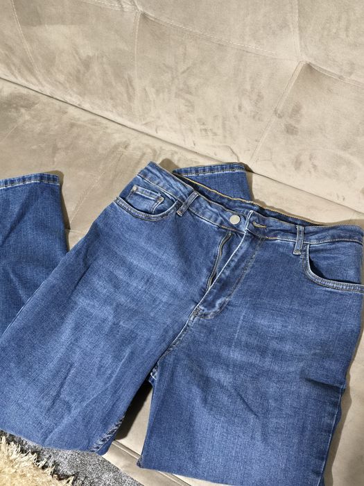 Blugi dama croiala clasica talie inalta