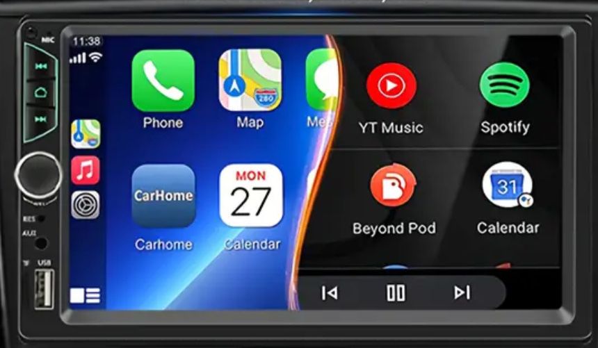 Casetofon Radio AppleCarPlay/ Andorid Auto/ mp4/ Bluetooth/ Navigatie